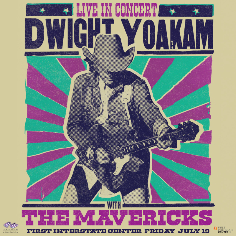 Dwight Yoakam, with special guests The Mavericks, are coming First Interstate Center on Friday, July 19, 2024!