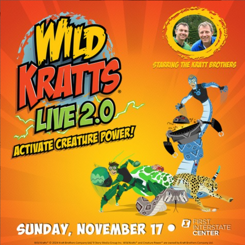 Wild Kratts Live 2.0. November 17th